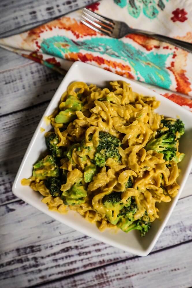 vegan cashew mac and cheese best broccoli
